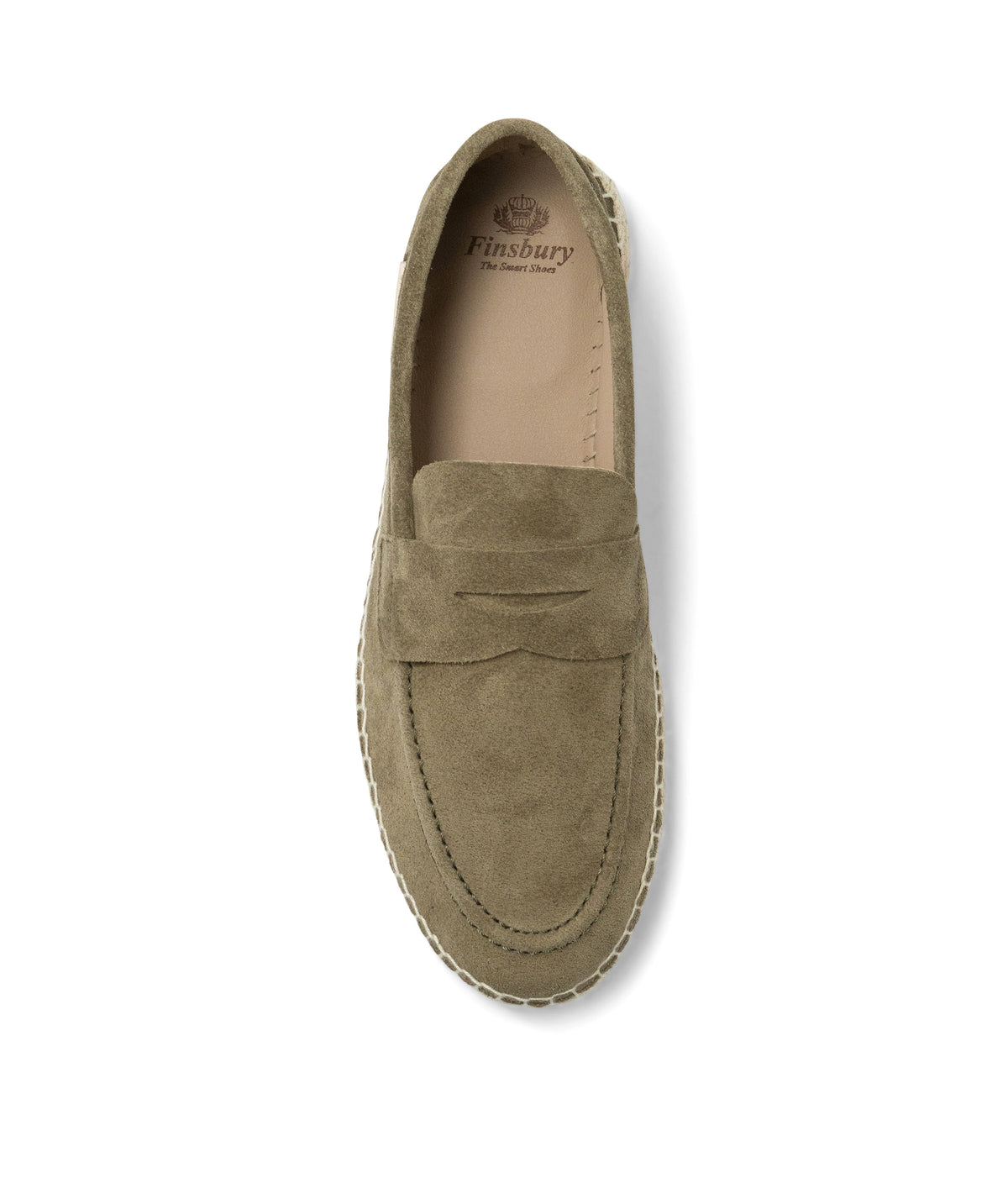 Mocassins NEVADA Daim Olive