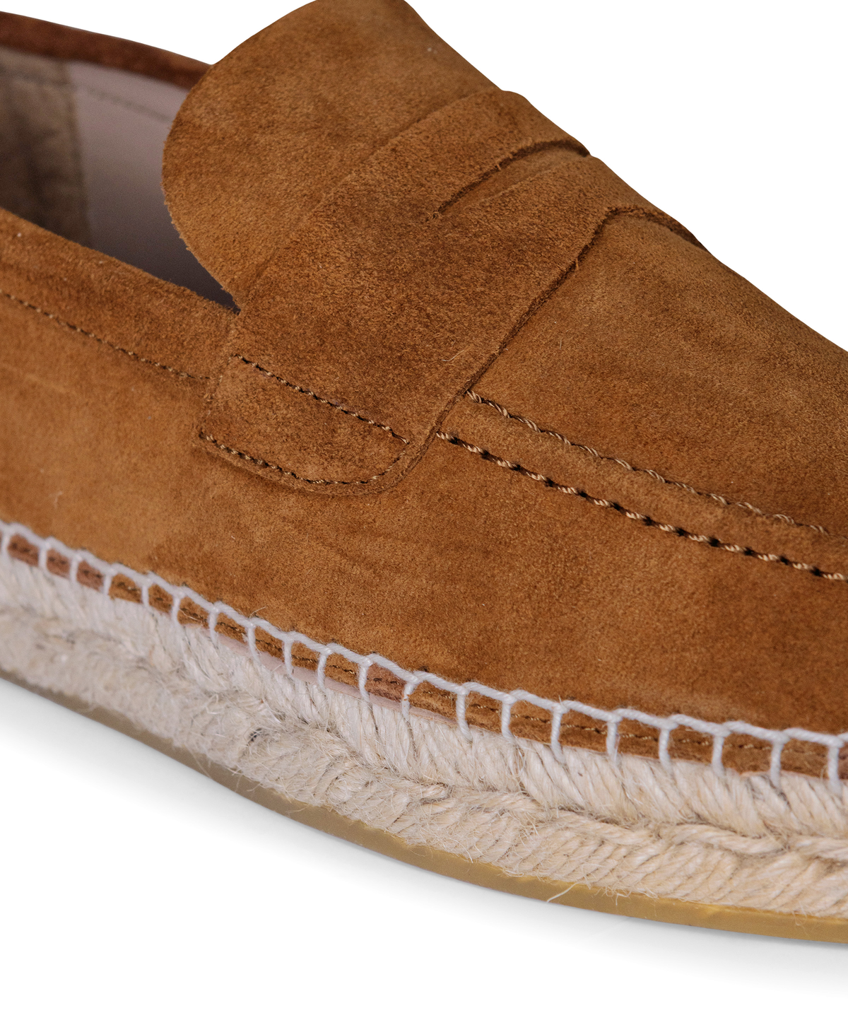 Mocassins NEVADA Daim Marron