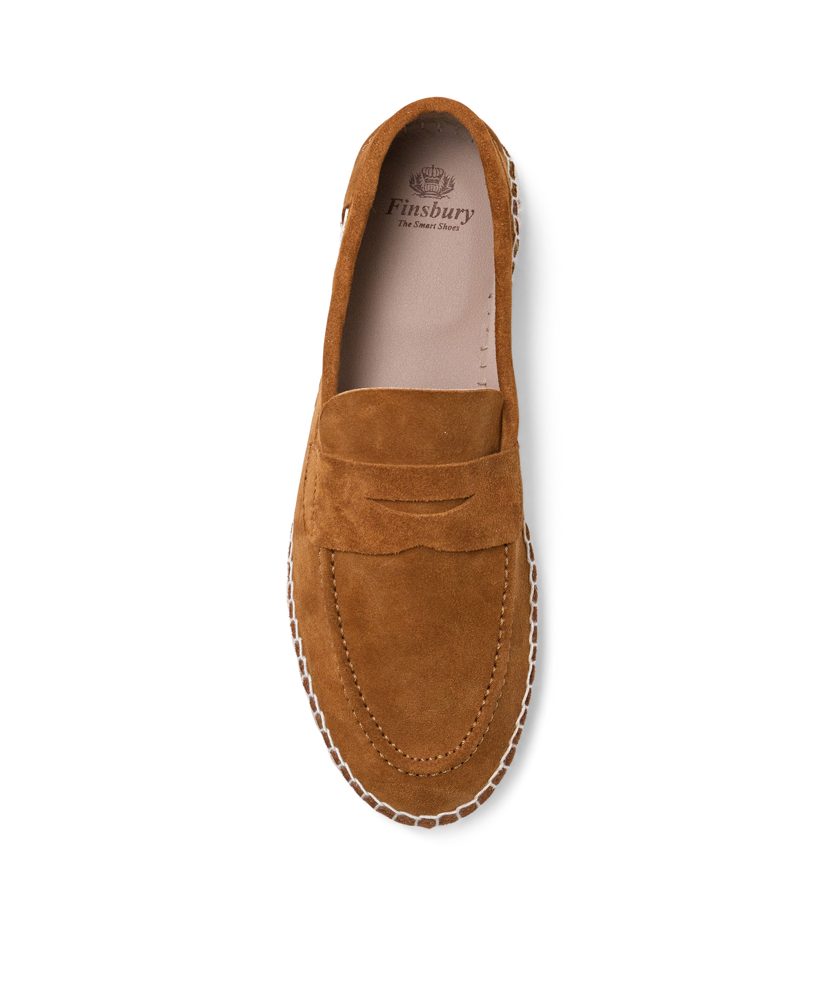 Mocassins NEVADA Daim Marron
