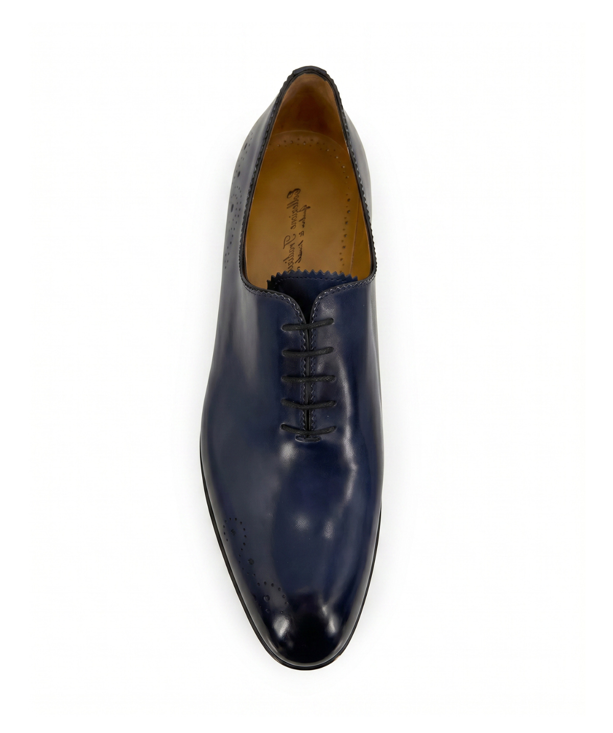Richelieu OTELLO Bleu Patiné