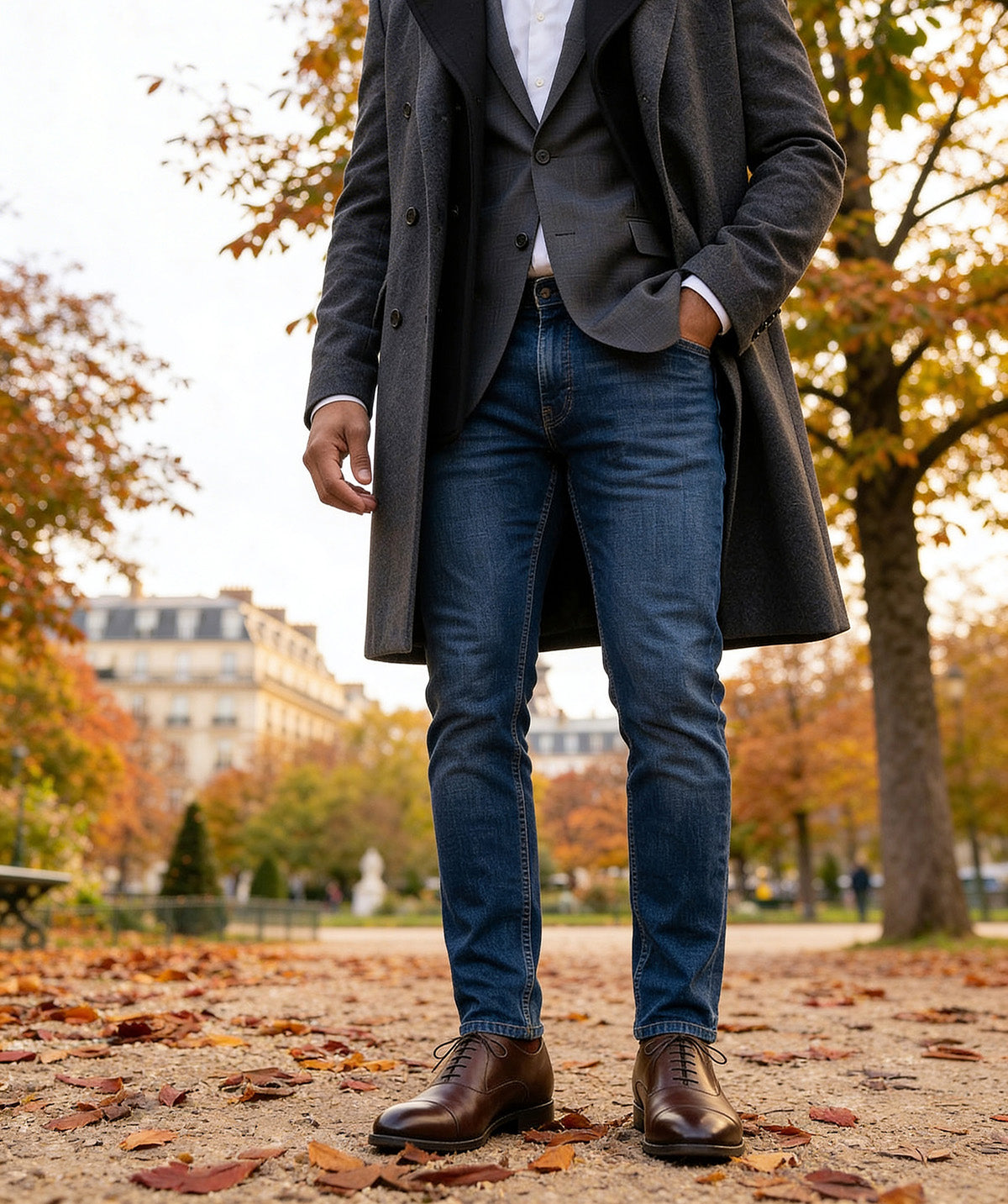 OXFORD Walnut Brown Oxfords