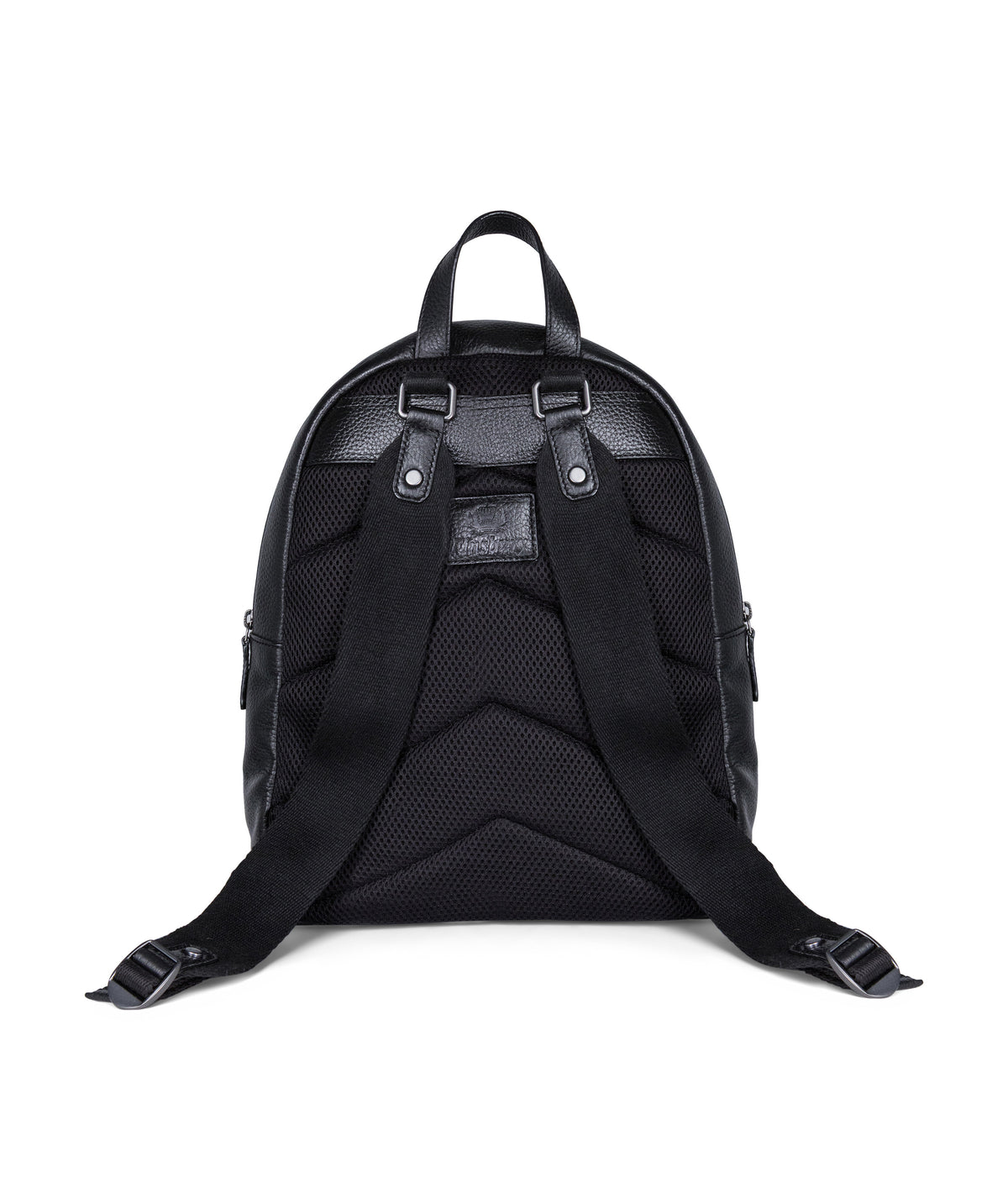Sac à Dos en Cuir Grainé Noir