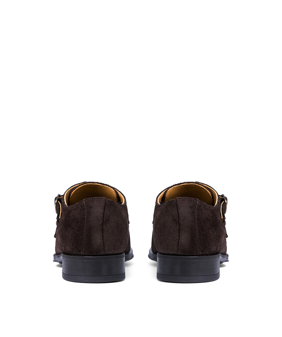 Boucles SHELTON Daim Marron