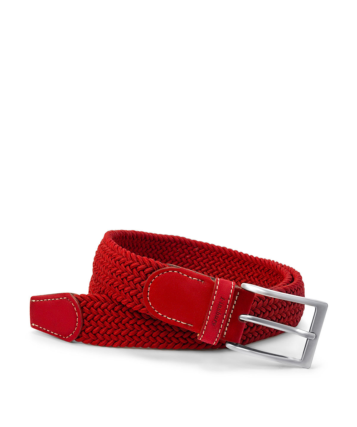 Braided Belt Red
