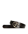 Marron Croco Boucle Or