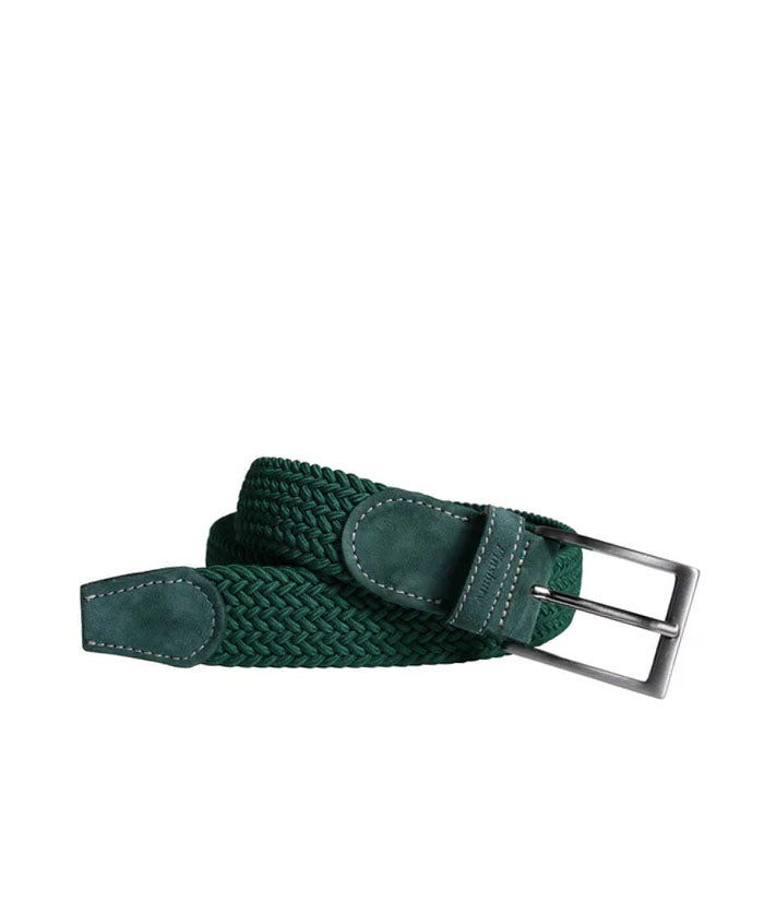 Green Braided Belt