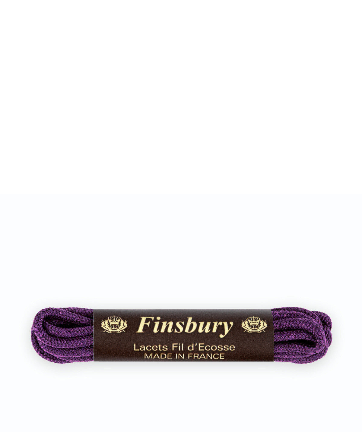 Coloured Laces Aubergine 75cm