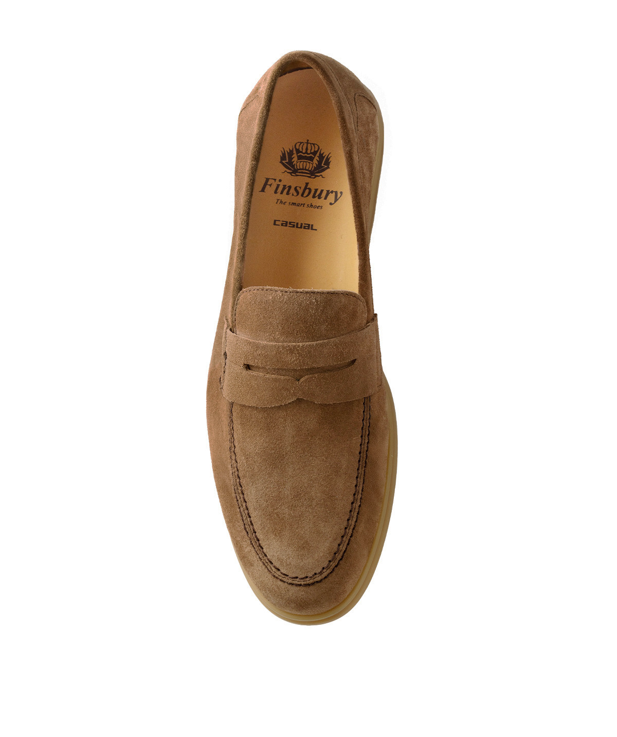 Mocassin PORTOBELLO Daim Noisette
