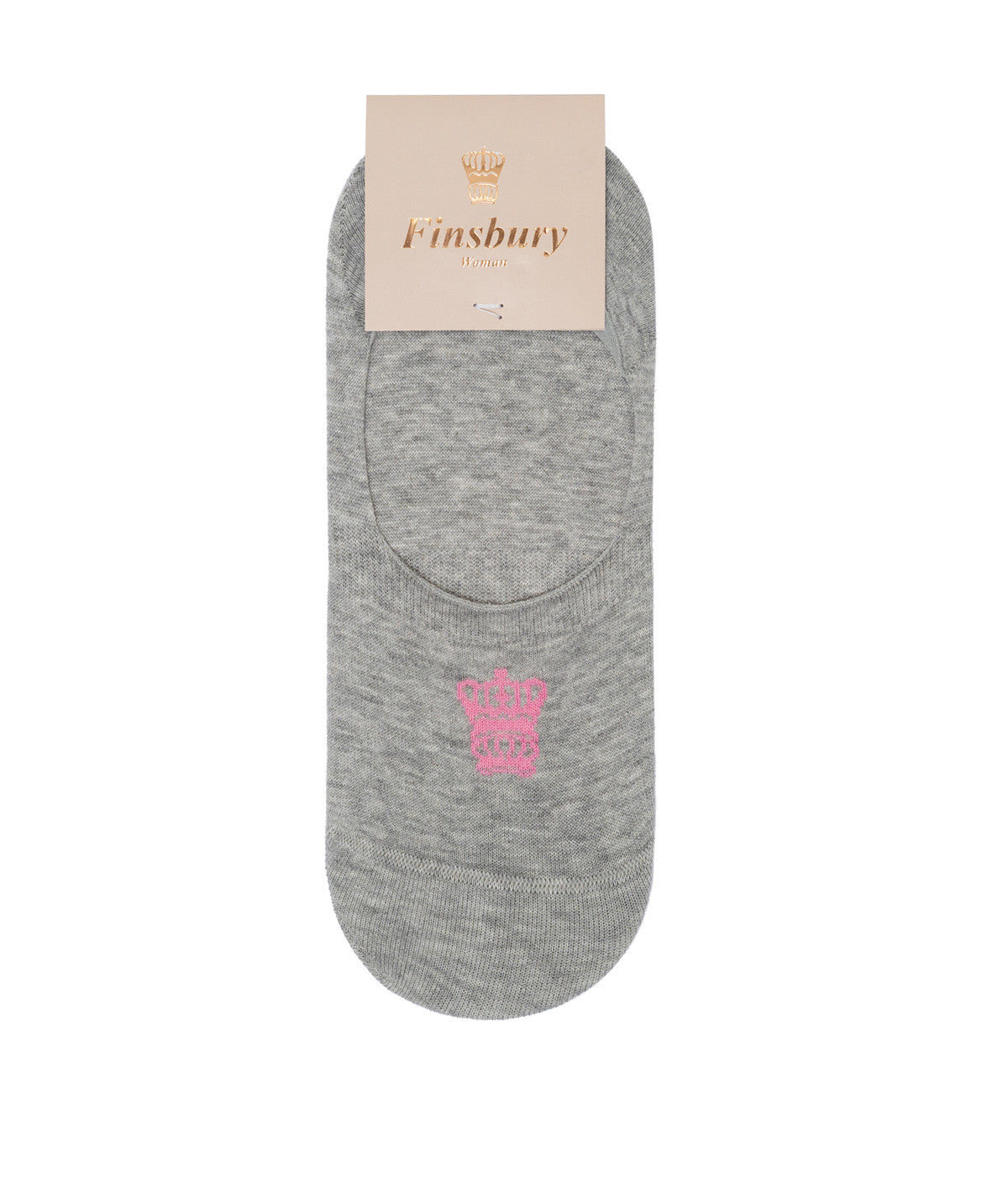 Sophia Grey Invisible Liner Socks
