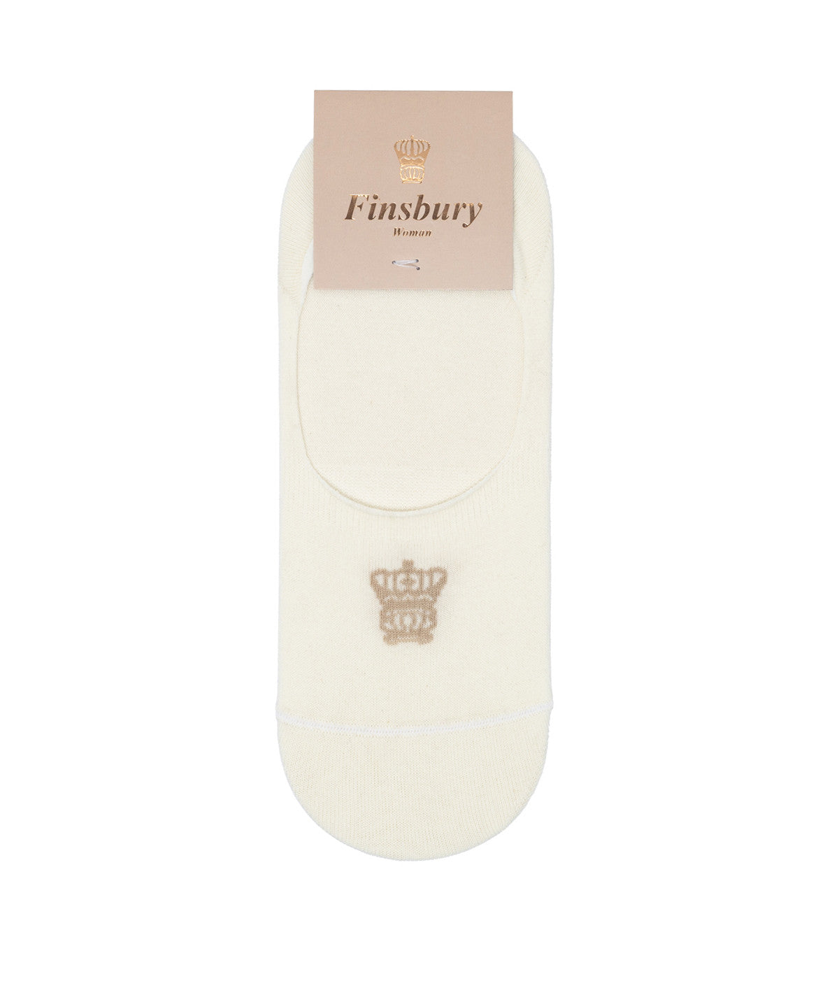 Sophia Ivory Invisible Liner Socks