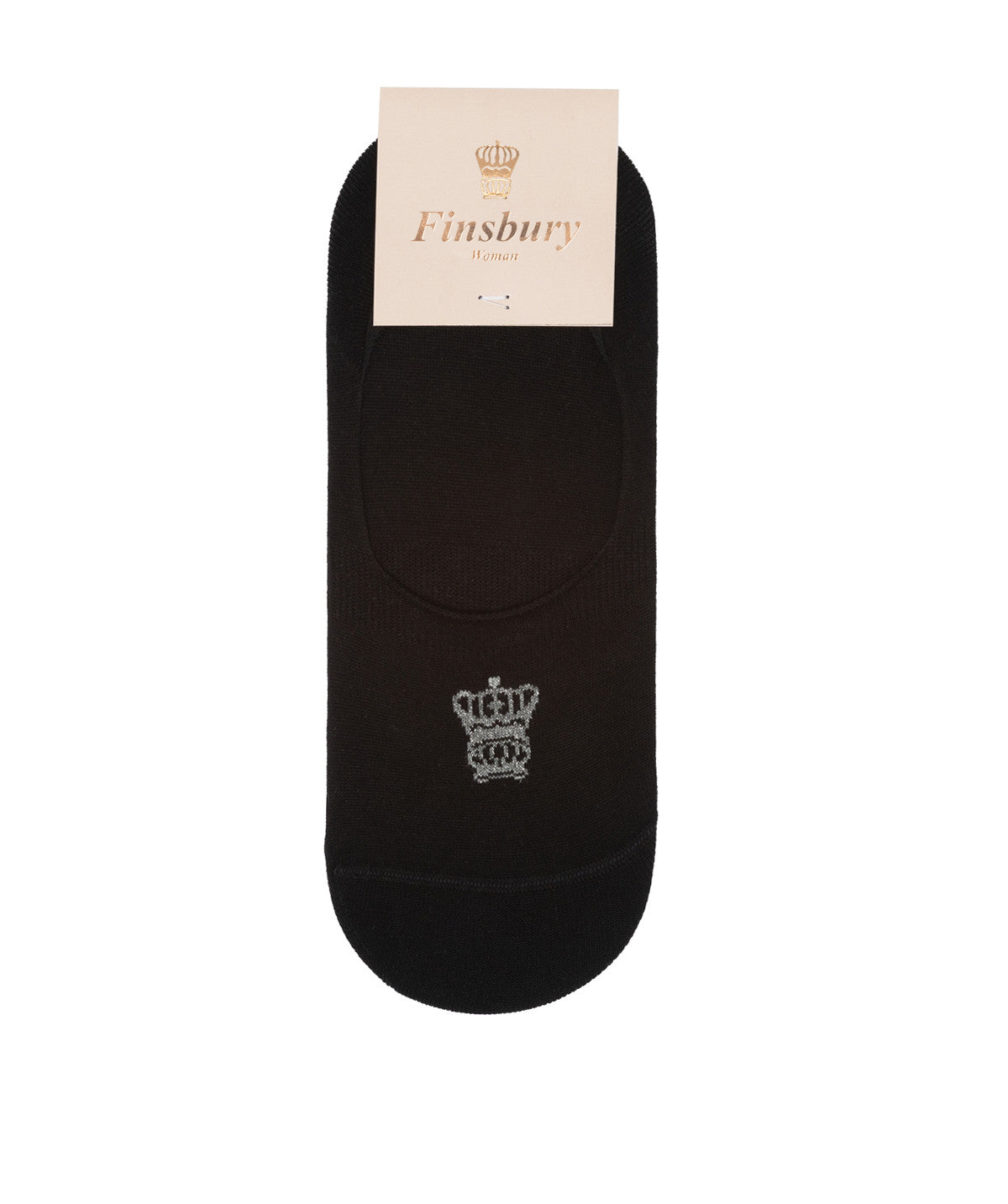 Sophia Black Invisible Liner Socks